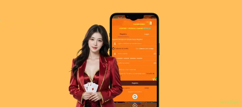 Aplicativo móvel xxvvjogo para iOS e Android